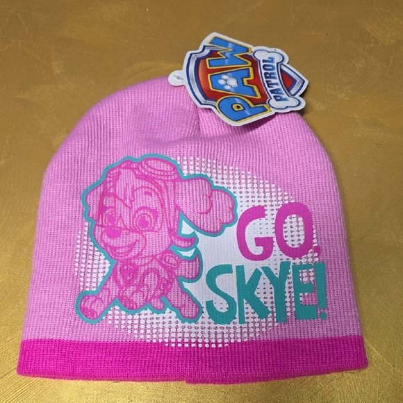 Paw Patrol Pink and Blue Skye Beanie - Picture 6 of 6